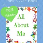 All About Me Book With Free Printable | Homeschooling | Pinterest   Free Printable Story Books For Kindergarten