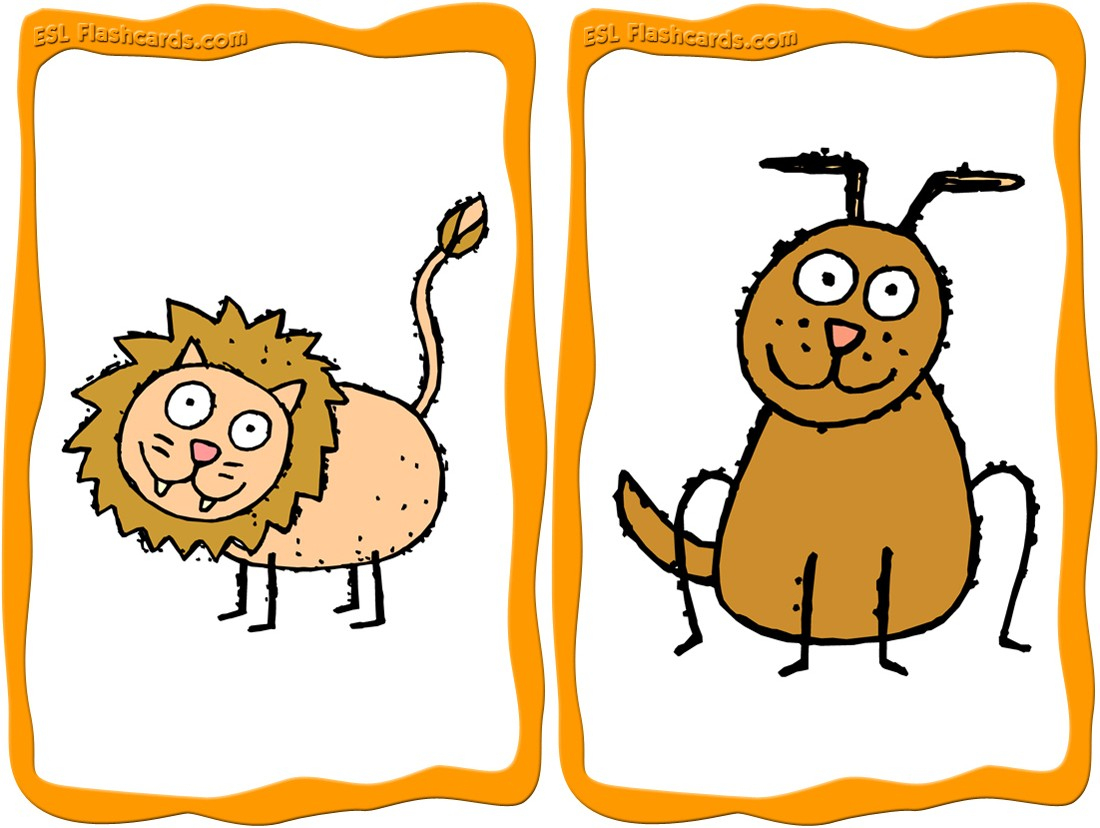 Animal Flashcards - 15 Free Printable Flashcards - Free Printable Animal Cards