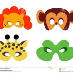 Animal Mask Stock Vector. Illustration Of False, Dangerous   24185637   Animal Face Masks Printable Free