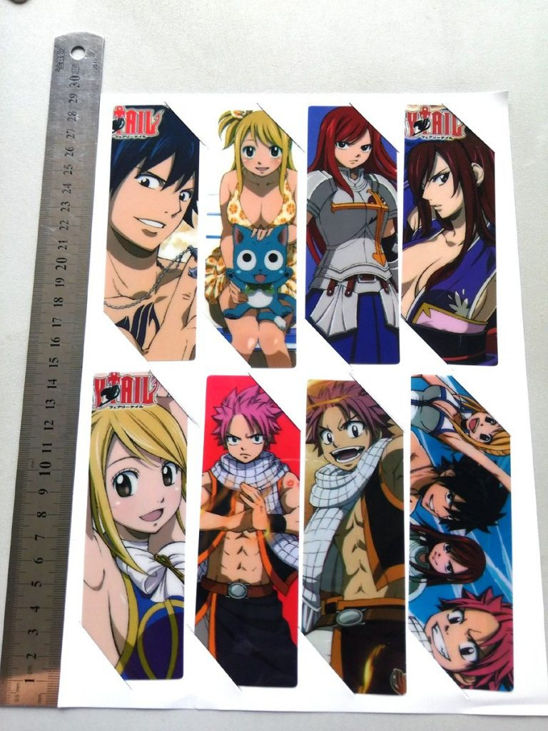 Anime Bookmarks Printable For Free | Free Printable - Anime Bookmarks Printable For Free