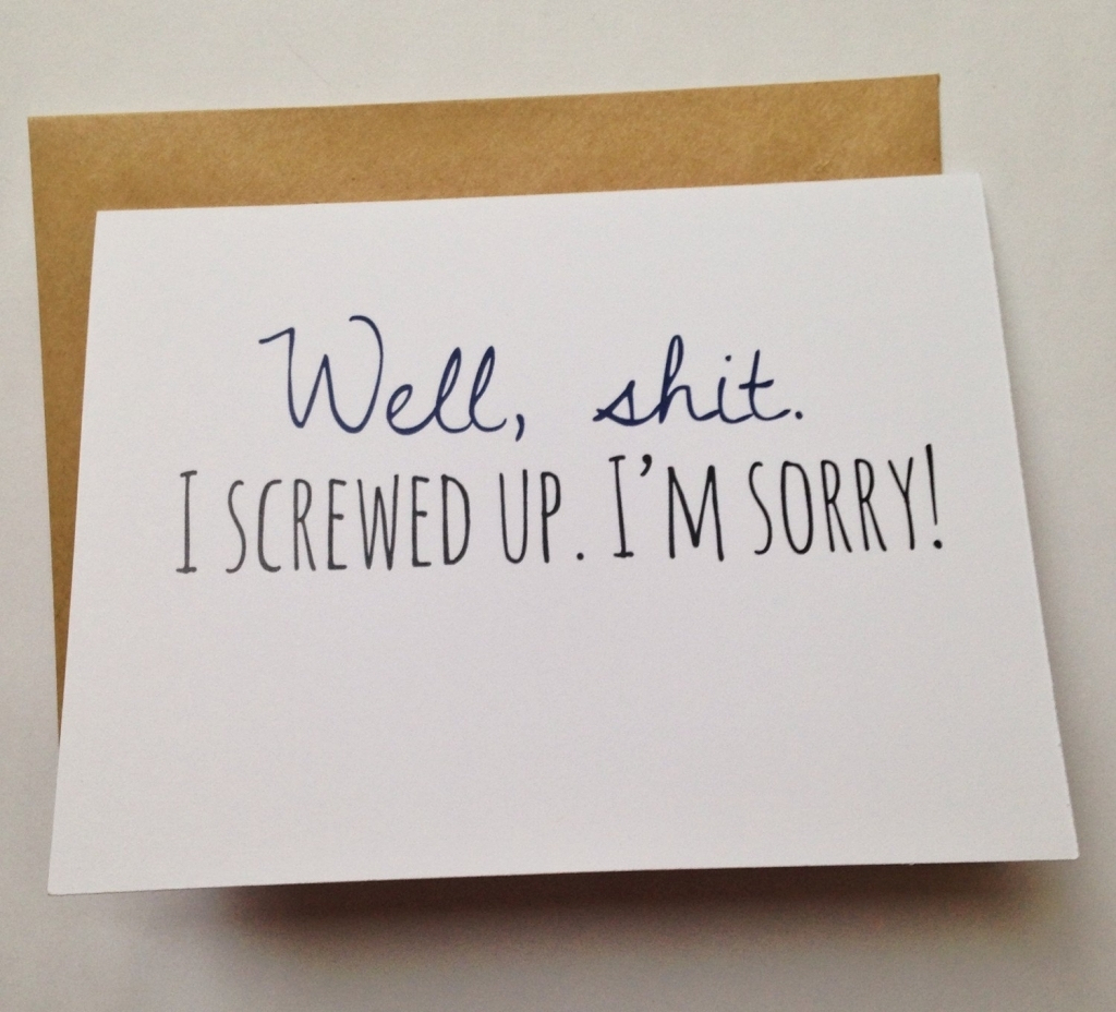 Apology Greeting Card | Design Ideas Free Printable Cards Picture - Free Printable Apology Cards