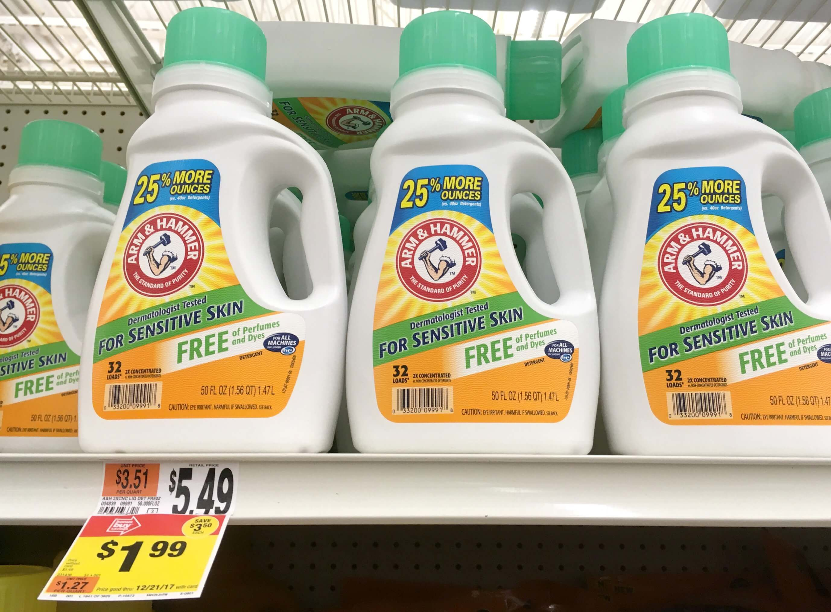 Arm &amp;amp; Hammer Laundry Detergents As Low As Free At Stop &amp;amp; Shop, Giant - Free Detergent Coupons Printable