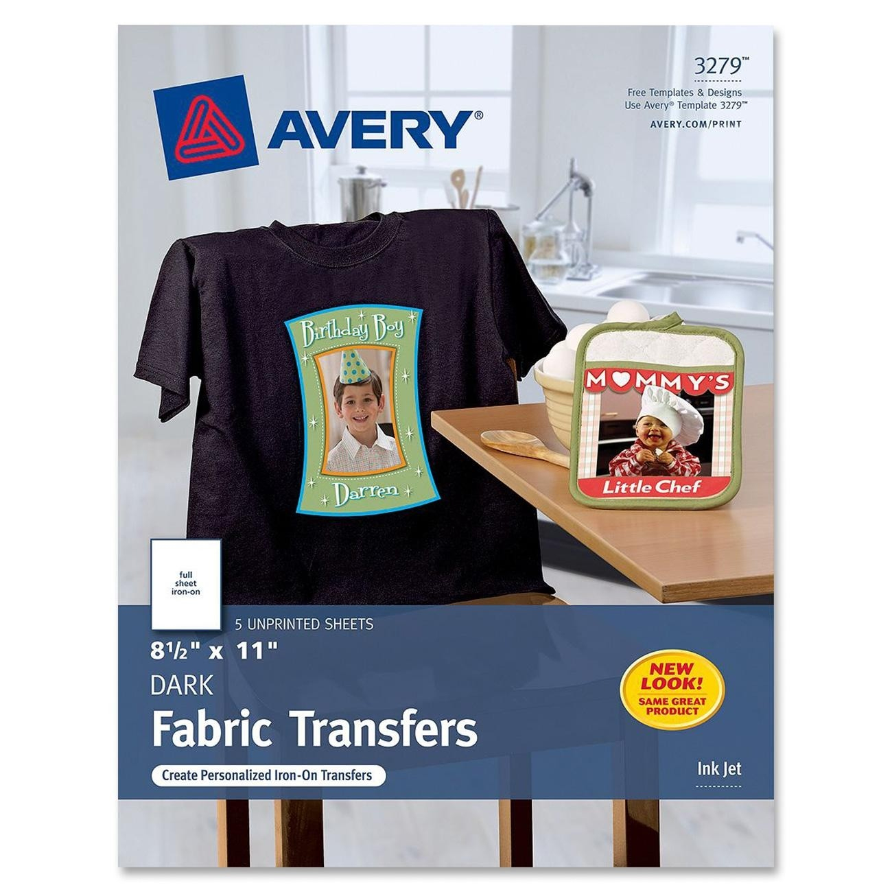 Avery Iron-On Transfer - Ld Products - Free Printable Iron On Transfers For T Shirts