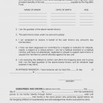 Awesome Free Printable Temporary Guardianship Form | Downloadtarget   Free Printable Child Guardianship Forms
