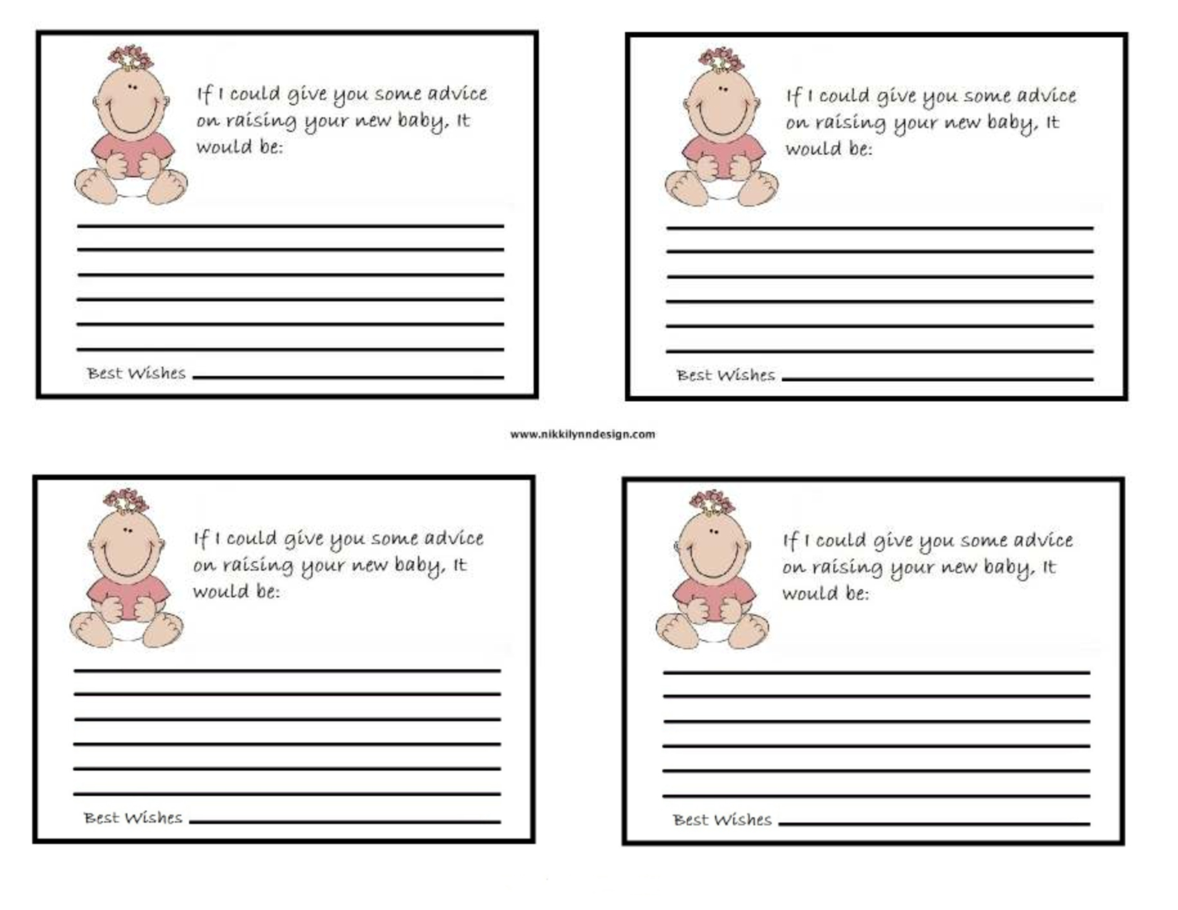 Baby Shower Games Free Printable Worksheets. Free Printable Baby - Free Printable Baby Registry Cards