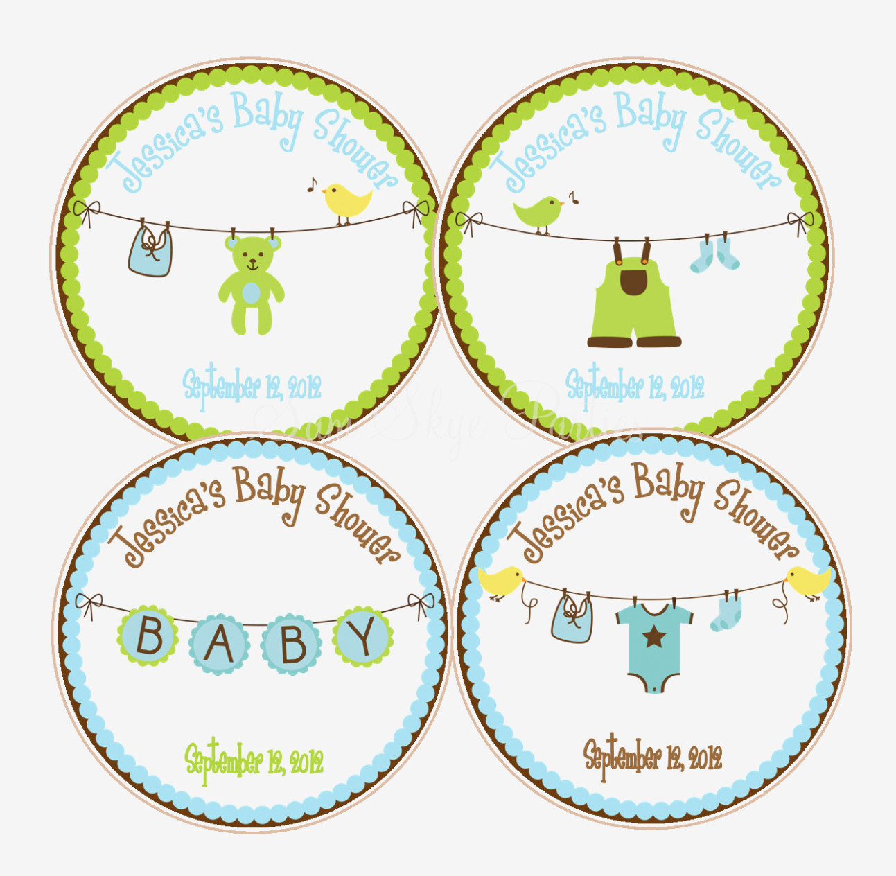 Free Printable Baby Shower Favor Tags Free Printable