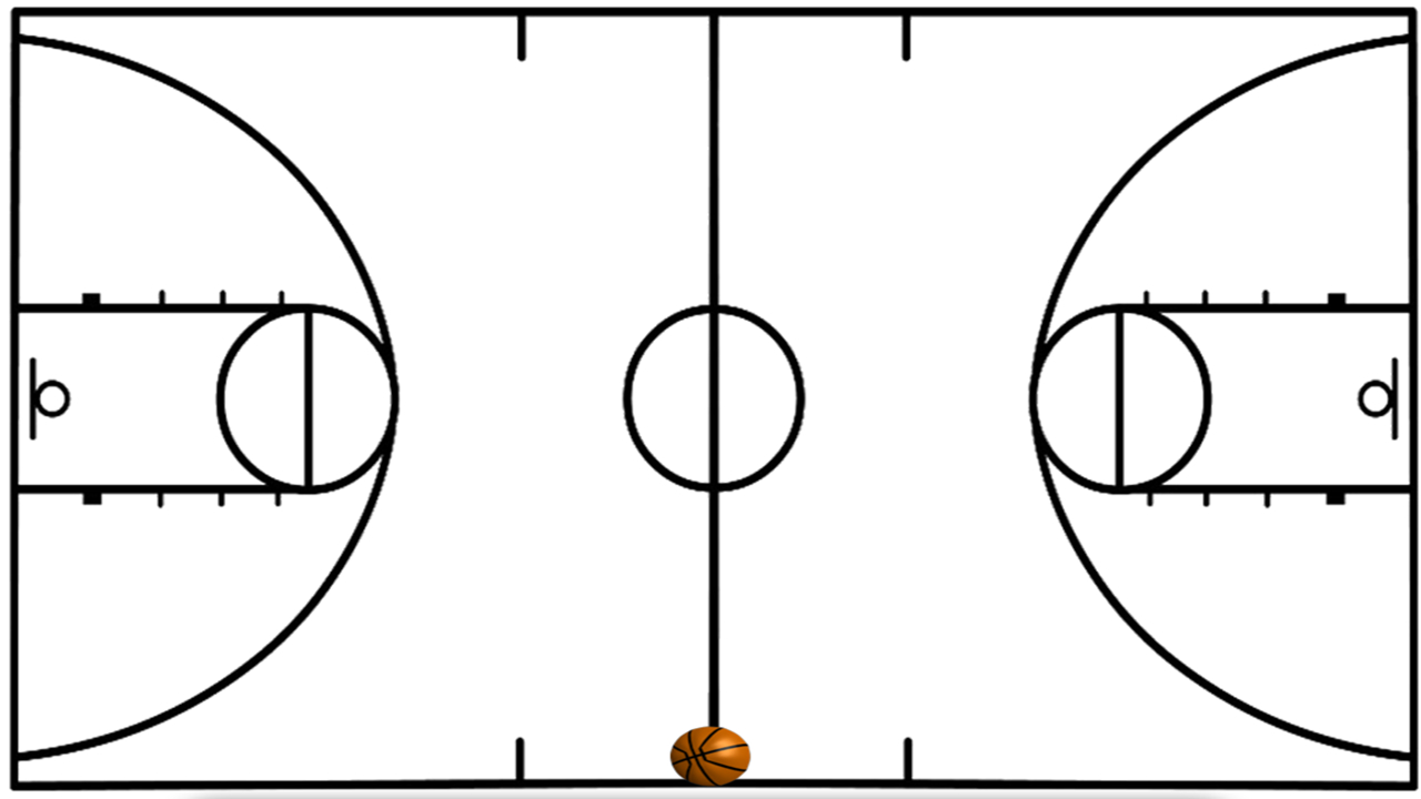 Basketball Court Lines - Google Search | Sports Vbs In 2019 - Free Printable Basketball Court