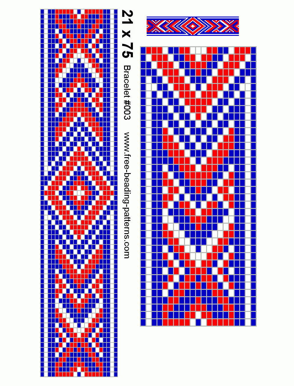 Bead Loom Bracelet Patterns | Jewelry - Free Printable Bead Loom Patterns