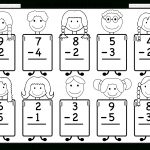 Beginner Subtraction – 10 Kindergarten Subtraction Worksheets / Free   Free Printable Math Addition Worksheets For Kindergarten