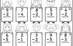 Free Printable Math Addition Worksheets For Kindergarten
