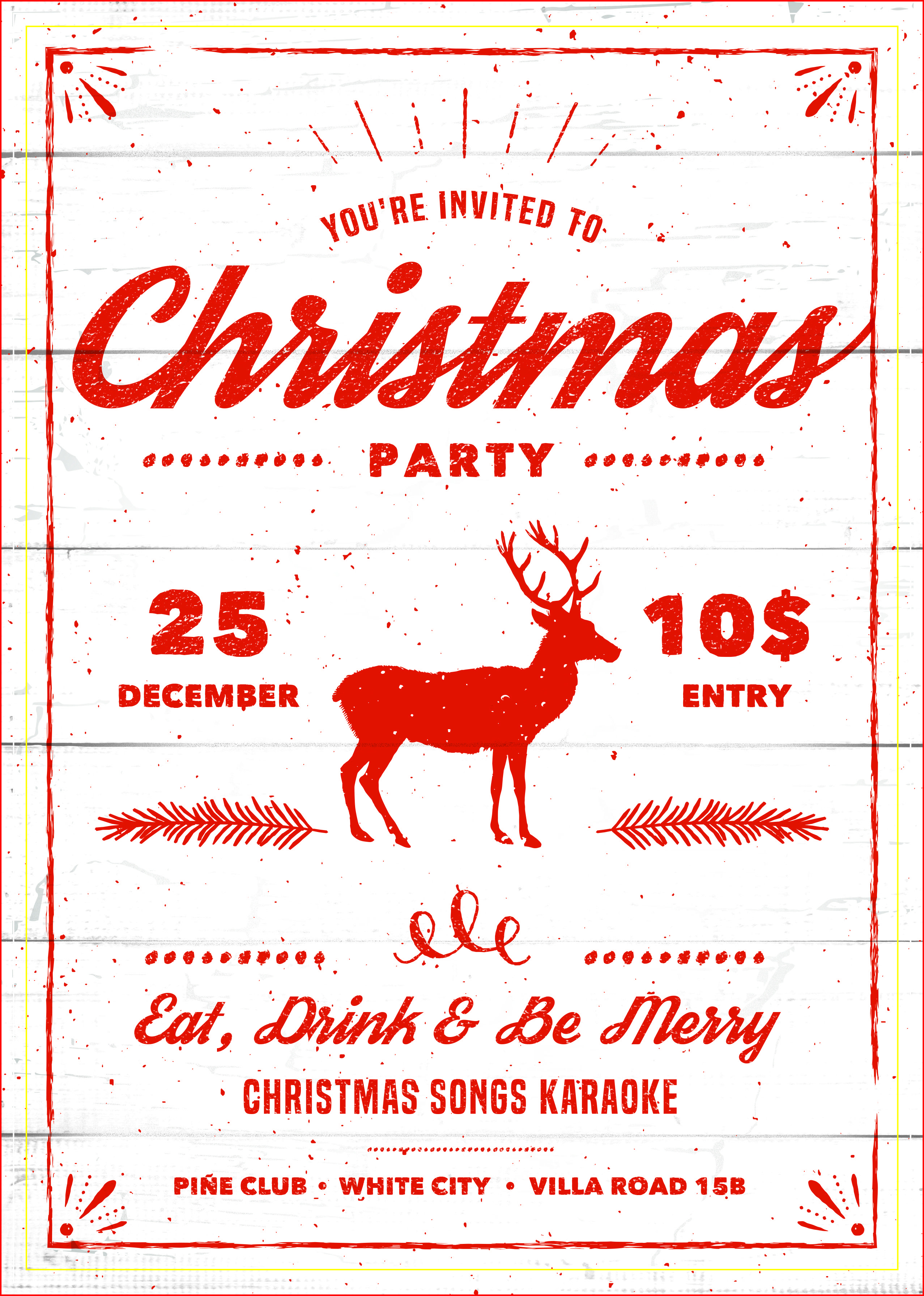 Best Christmas Party Invitations Free Printable | Holiday Ideas - Holiday Invitations Free Printable