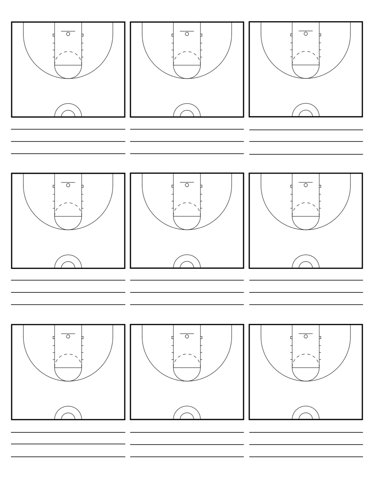 Best Design Your Own Indoor Basketball Court — Awesome House Ideas - Free Printable Basketball Court