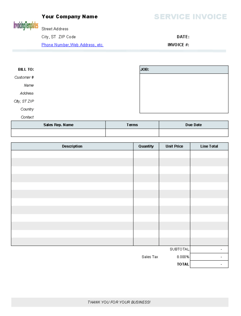 Billing Invoices Free Printable Invoice Forms Templates Blank Design - Free Printable Invoice Forms