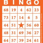 Bingo Card Template Free Printable 2 | Bingo | Bingo Card Template   Free Printable Bingo Cards With Numbers