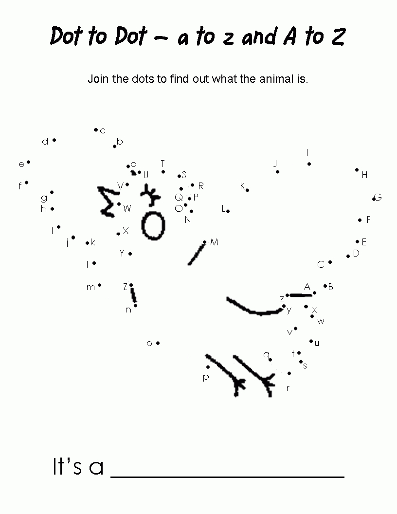 Bird Dot To Dot | Learning | Pinterest | Dot To Dot Printables - Free Printable Alphabet Dot To Dot Worksheets