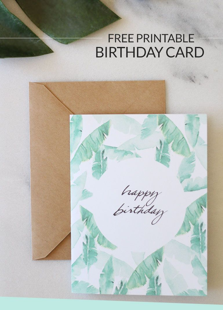 Birthday Wishes: Free Printable Birthday Card | Free Printables - Free Printable Damask Place Cards