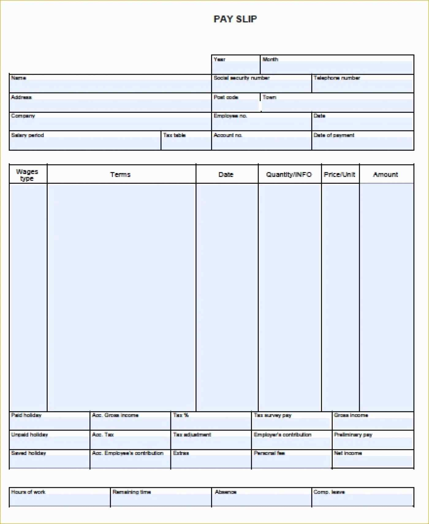 Blank Check Stub Template Free New Printable Templates Adp Check - Free Printable Blank Checks