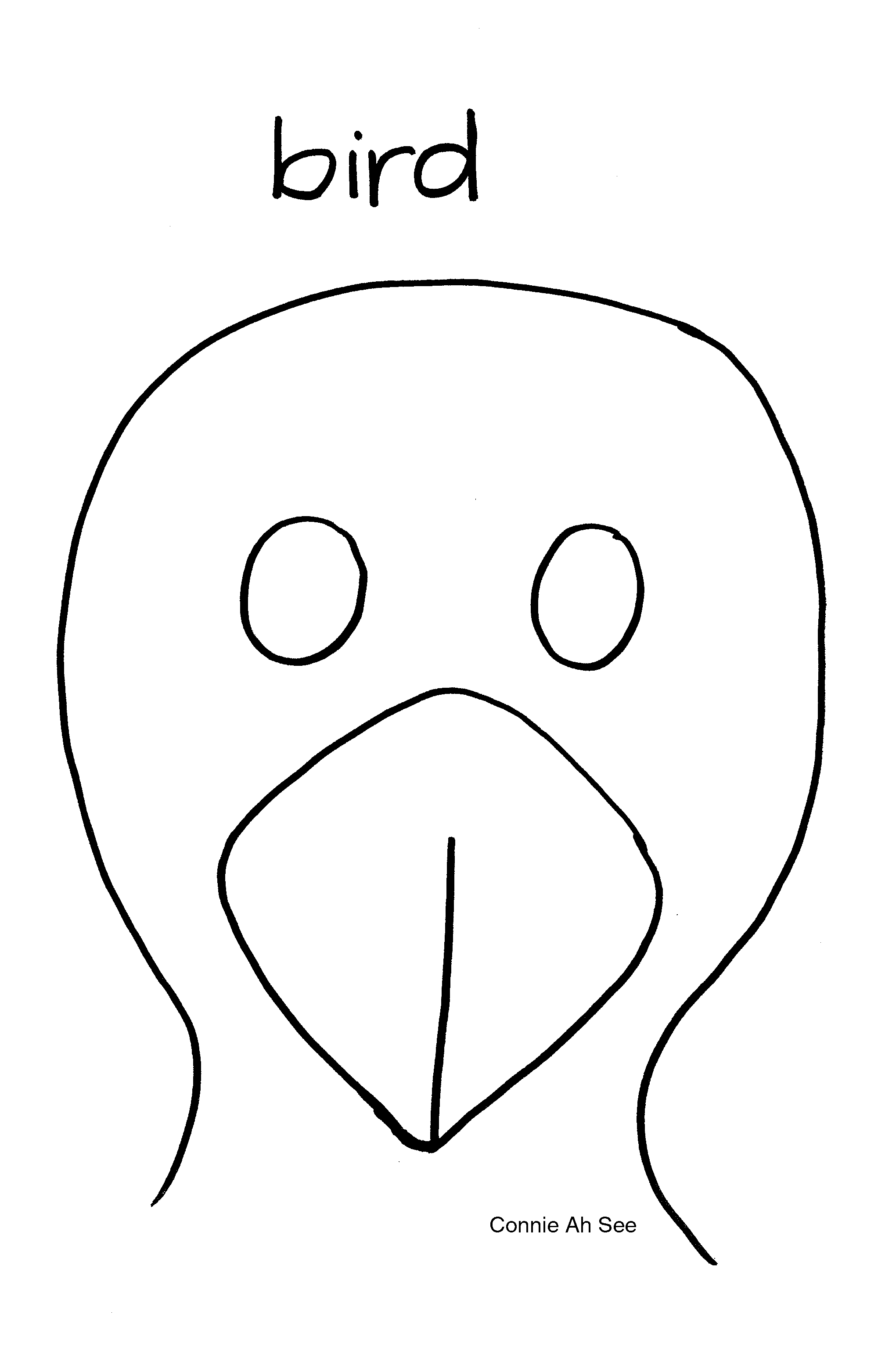 Blank Face Coloring Page Getcoloringpages Mask Templates - Animal Face Masks Printable Free