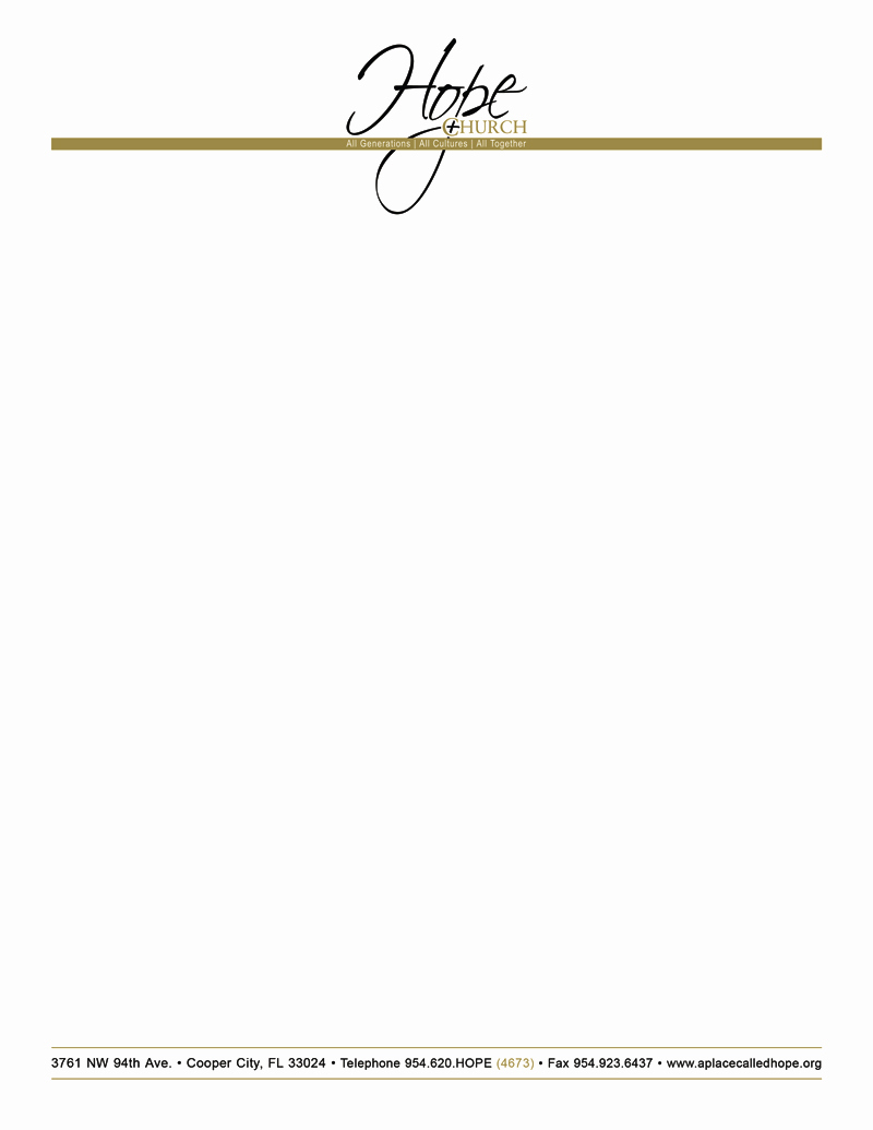 Blank Letterhead Template Free Free Church Letterhead Templates Free - Free Printable Religious Letterhead