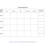 Blank Rubric Template | Point Rubric Worksheet | Gs | Pinterest   Free Printable Blank Rubrics