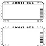 Blank Ticket … | Diy And Crafts | Pinte…   Free Printable Tickets