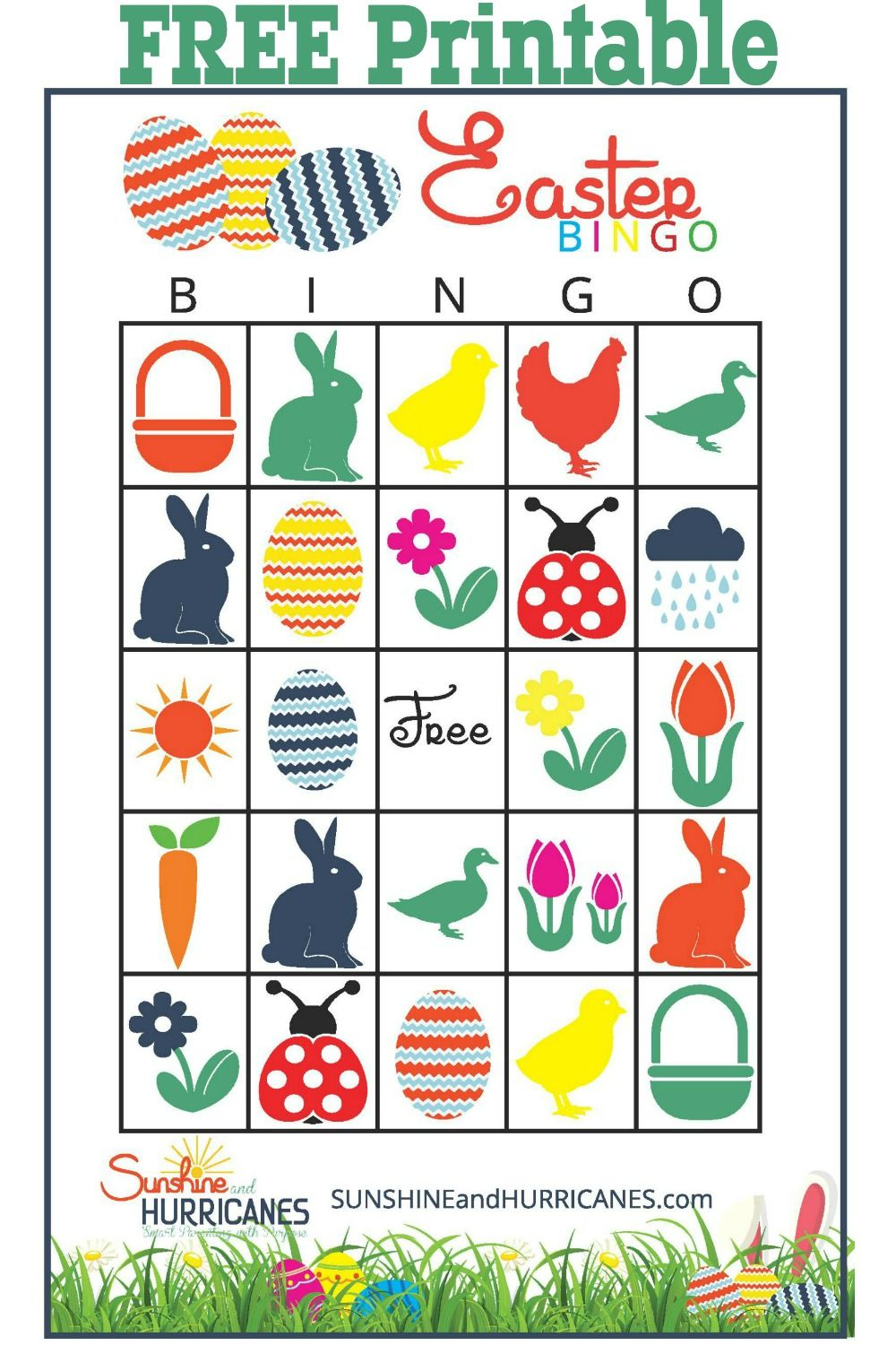 Blue Bunny, Red Basket, Green Duck | Best Of S&amp;amp;h | Easter, Easter - Easter Games For Adults Printable Free