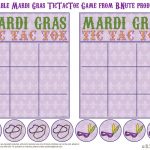Bnute Productions: Printable Mardi Gras Tictactoe Game | Mardi Gras   Free Printable Mardi Gras Games