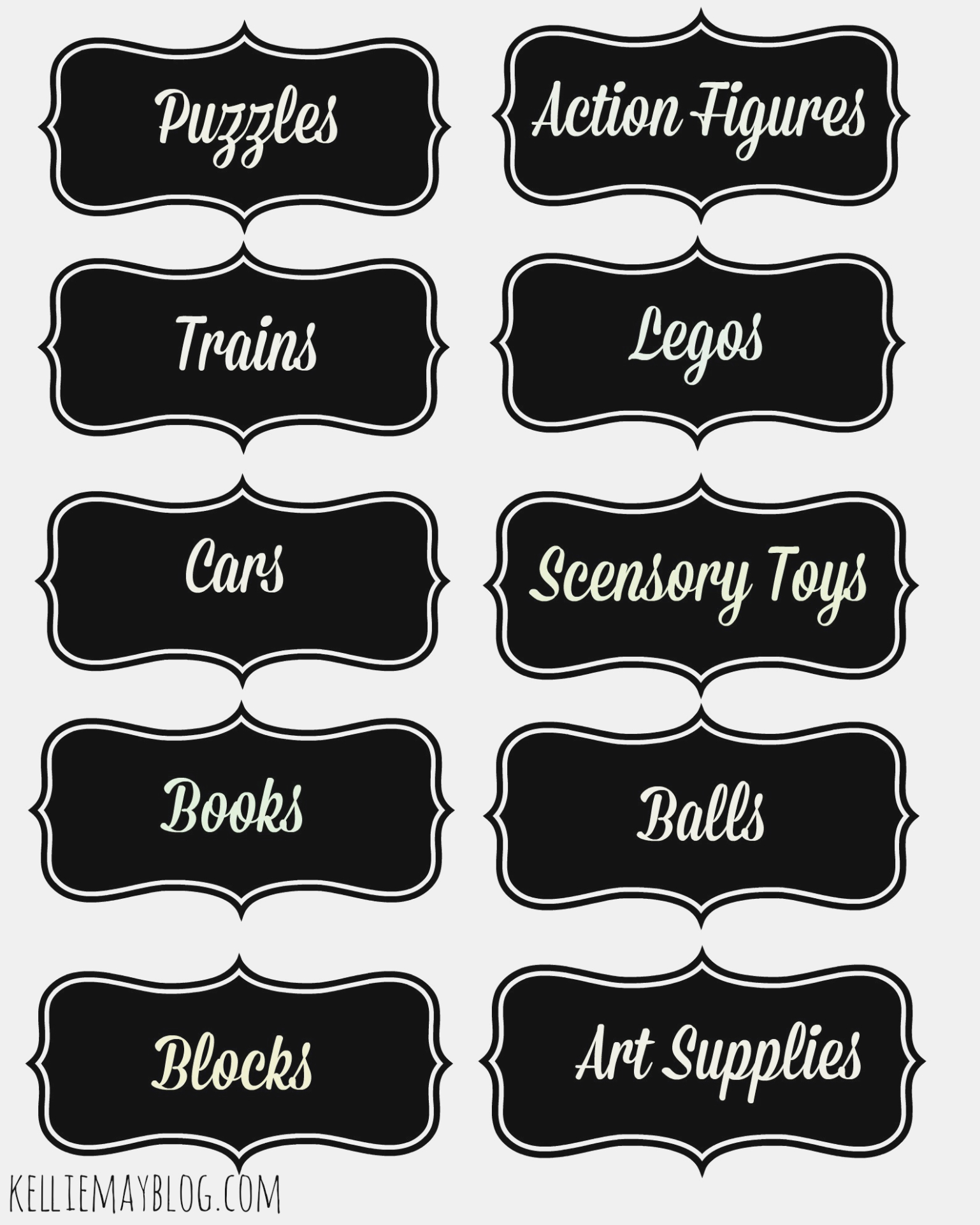 Book Bin Labels Printable | Popisgrzegorz – Label Maker Ideas - Free Printable Book Bin Labels