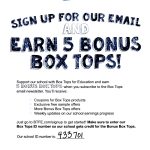 Box Tops For Education   Free Printable Box Tops For Education