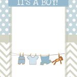 Boy Baby Shower Free Printables | Ideas For The House | Pinterest   Free Printable Baby Shower Cards Templates