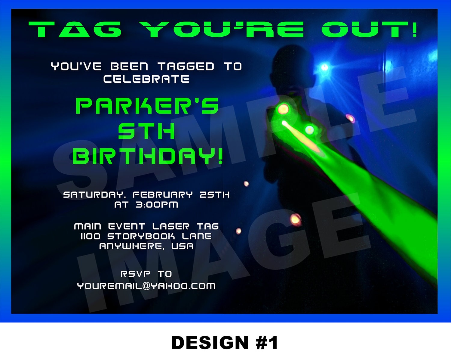 Breathtaking Laser Tag Birthday Invitations Which Can Be Used As - Free Printable Laser Tag Invitation Template