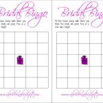 Bridal Bingo (And A Free Printable) | A Bride On A Budget   Free Printable Bridal Shower Bingo