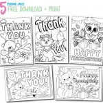 Calm Kids At Thanksgiving? Here's A Simple Exercise And Project   Free Printable Color Your Own Cards