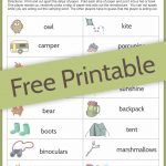 Camping Charades Game For Kids   Free Printable | Camping | Games   Free Printable Charades Cards