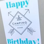 Camping Themed Birthday Party Ideas, Camping Party Food & Free   Free Printable Camping Signs