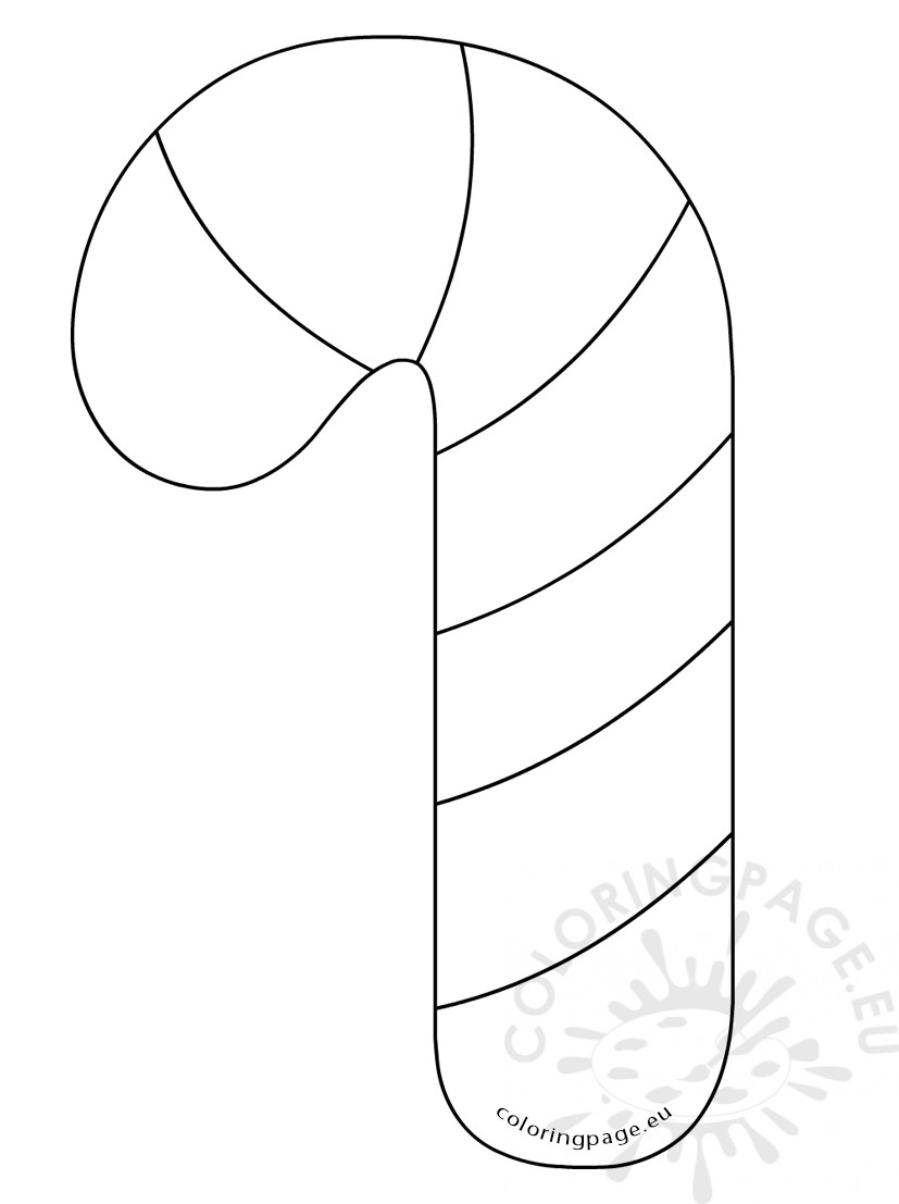 Candy Cane Printable 4 #33467 - Free Printable Candy Cane