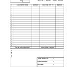 Cash Log Out | Daily Cash Report Free Office Form Template   Free Printable Salon Sign In Sheets