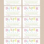 Charming Decoration Printable Diaper Raffle Tickets For Baby Boy   Free Printable Diaper Raffle Tickets For Boy Baby Shower