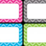 Chevron Name Tags/labels   Multi Pack   Tcr5526 | Teacher Created   Free Printable Chevron Labels