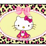 Chic Hello Kitty Free Printable Mini Kit. | Oh My Fiesta! In English   Hello Kitty Labels Printable Free