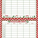Christmas Bunco Score Sheets Free   Google Search | Party Ideas   Free Printable Bunco Game Sheets