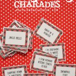 Christmas Charades Game And Free Printable Roundup | Holiday   Free Printable Christmas Charades Cards