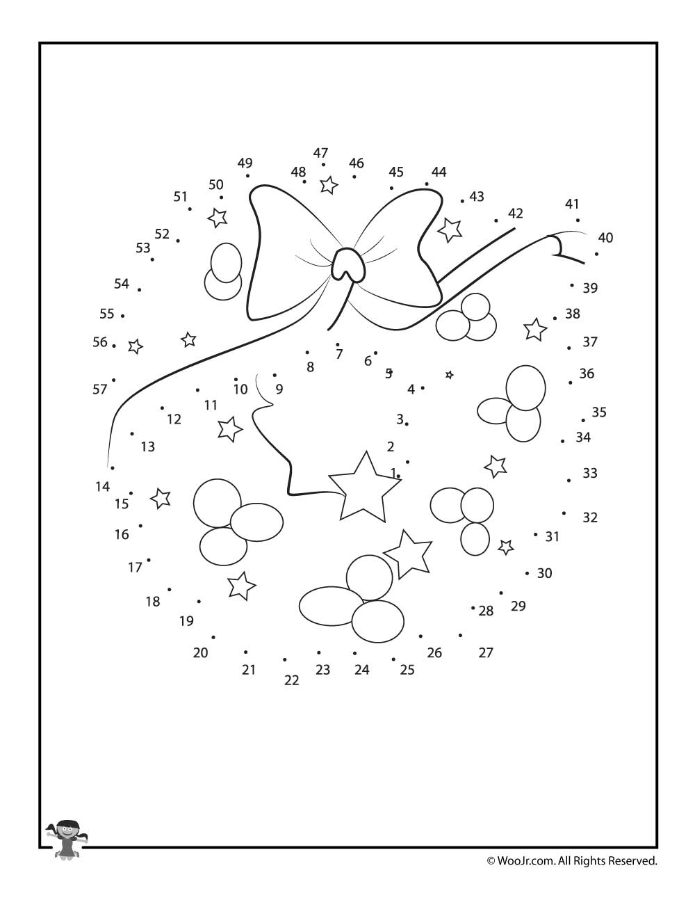 Christmas Connect The Dots Worksheets | Woo! Jr. Kids Activities - Free Christmas Connect The Dots Worksheets Printable