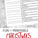 Christmas Games: Guess These Christmas Songs!   Landeelu   Free Printable Christmas Song Picture Game