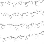 Christmas Lights Coloring Pages 2019 | Energyefficienthometips   Free Printable Christmas Lights Coloring Pages