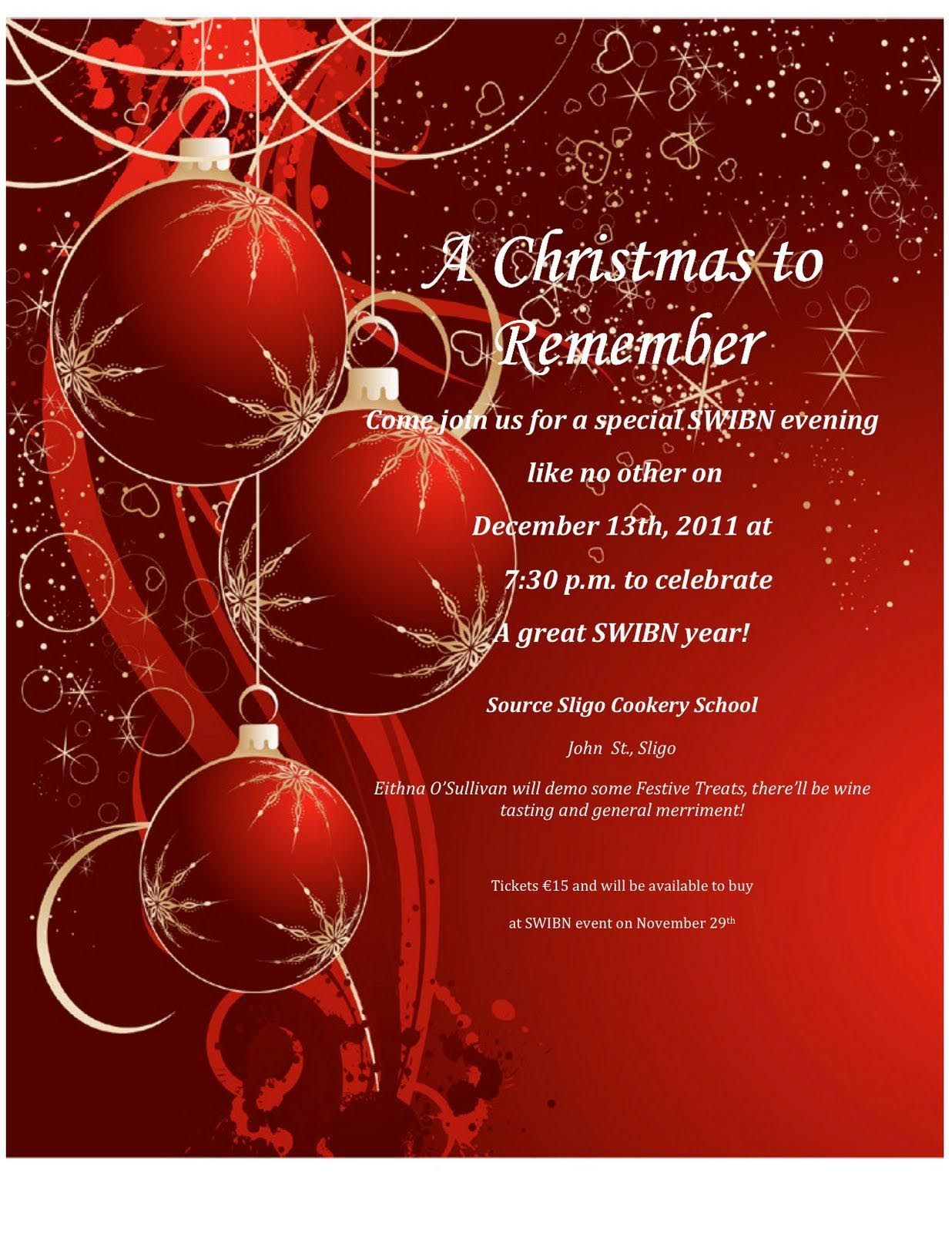 Holiday Party Flyer Templates Free