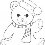 Christmas Teddy Bear Coloring Page | Free Printable Coloring Pages   Teddy Bear Coloring Pages Free Printable