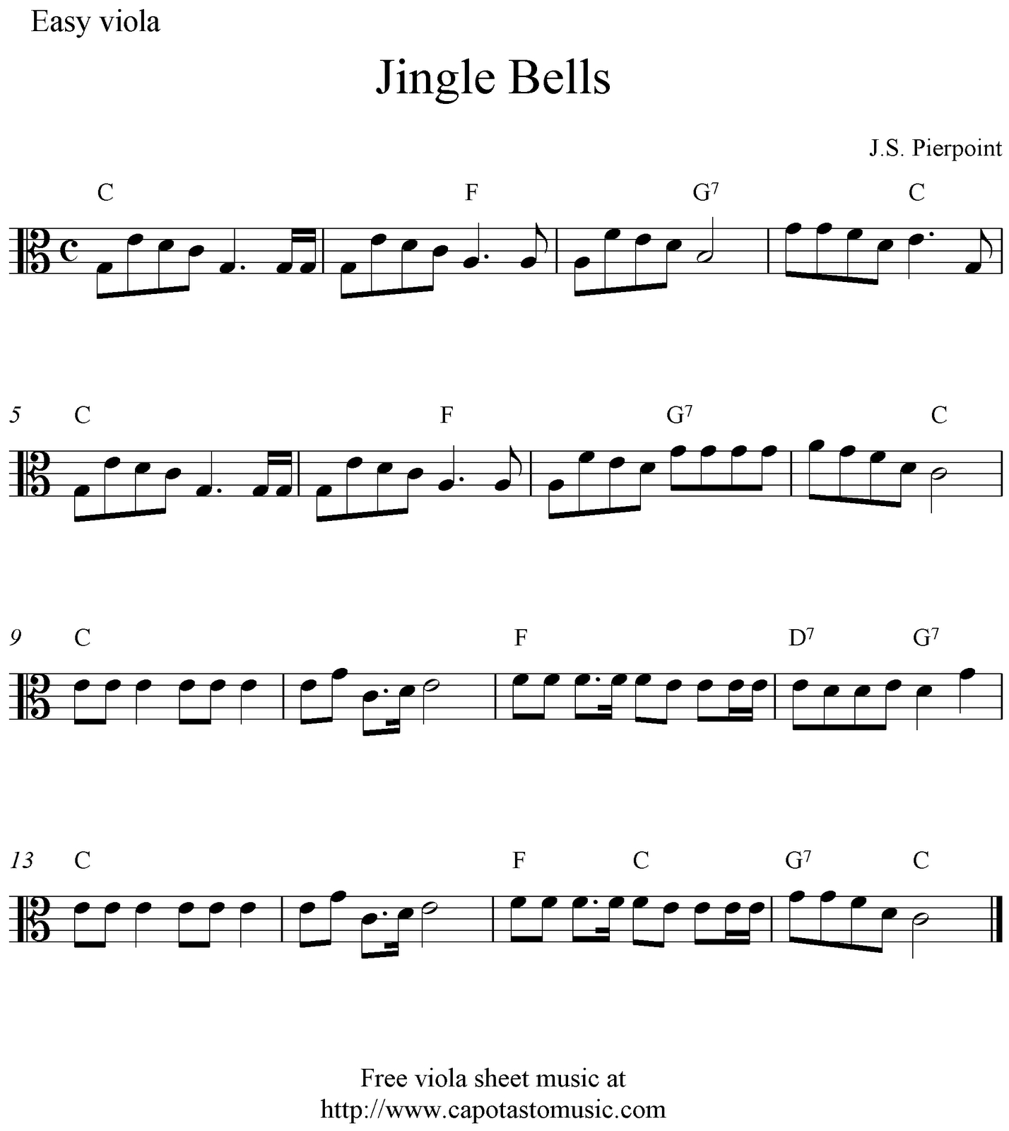 Christmas Viola Sheet Music - Szukaj W Google | Viola | Pinterest - Viola Sheet Music Free Printable