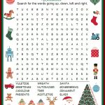 Christmas Word Search Printable   Woman Of Many Roles | Printables   Free Printable Christmas Word Games For Adults
