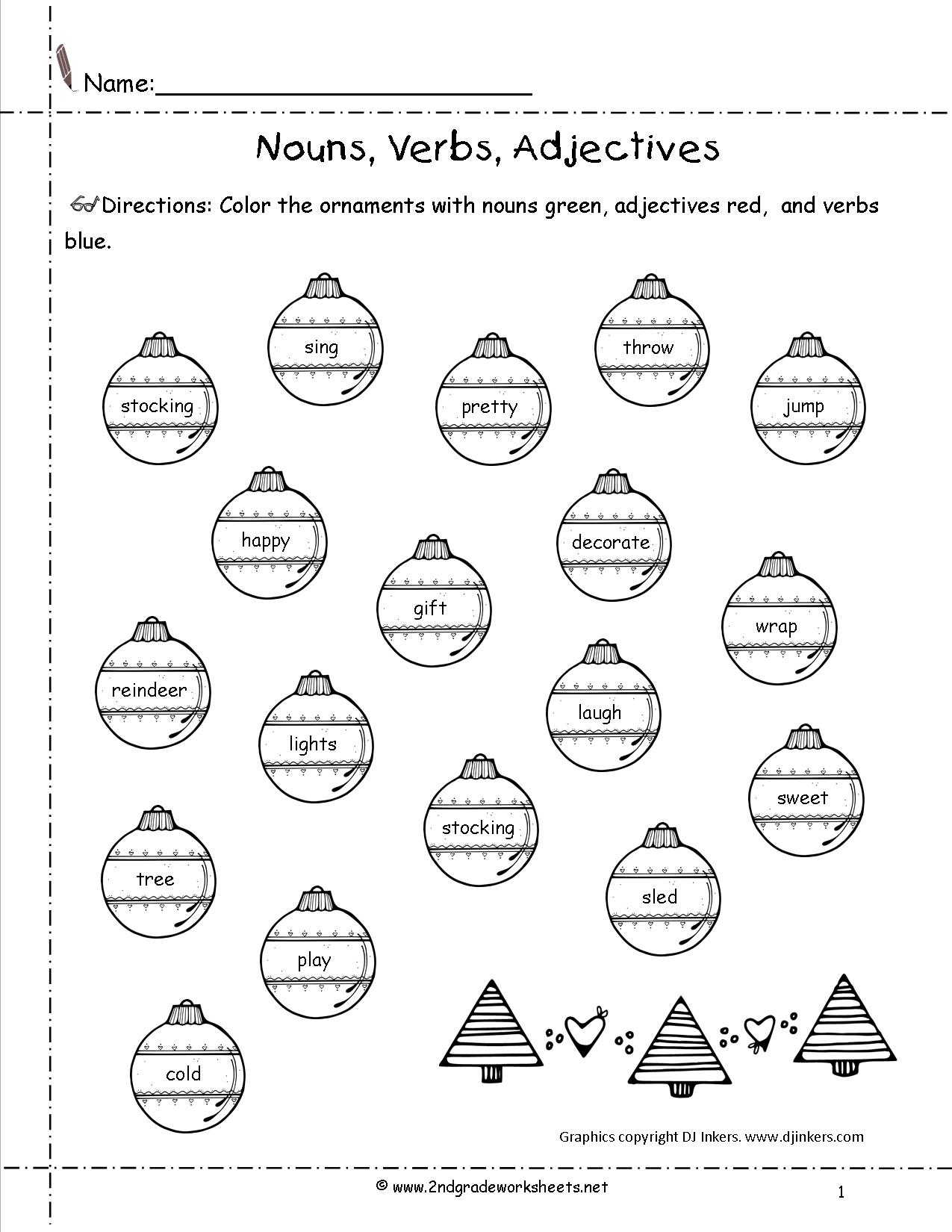Christmas Worksheets And Printouts - Free Printable Christmas Worksheets